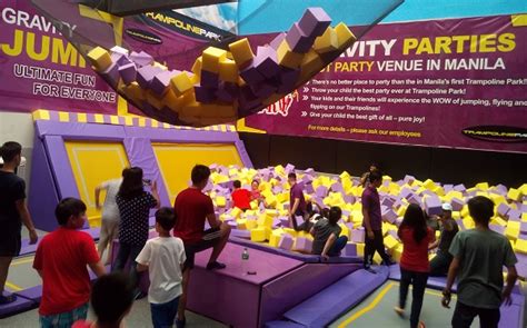 trampoline park mandaluyong|Trampoline for adults too .